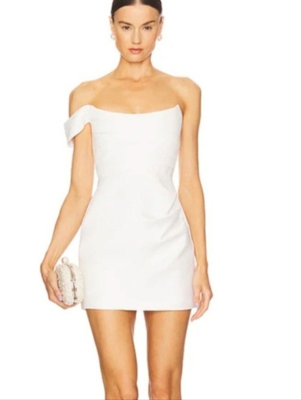 SAU LEE Brenda Ivory Bridal Mini Dress Size 8 – Tag Attached